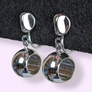 (2/$20) Vintage Coro Open Sphere Earrings